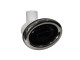 Passion | 9 5/8" Mega Swim Jet, Adjustable Directional, Fixed in Body, Smooth, Chrome-Black